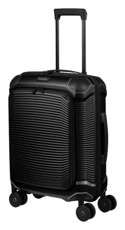 Travelite Millennium S Front pocket černý kabinový kufr