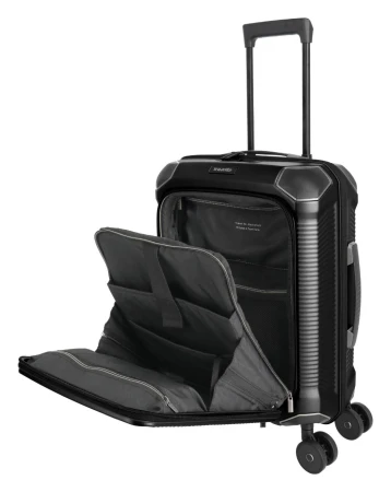 Travelite Millennium S Front pocket černý kabinový kufr