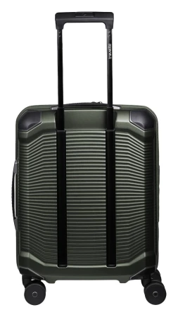 Travelite Millennium S zelený kabinový kufr s přední kapsou
