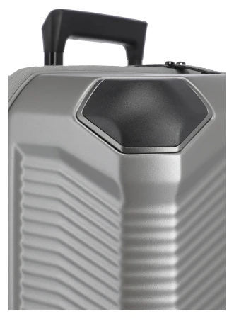 Travelite Millennium S Front pocket stříbrný kabinový kufr