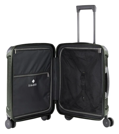 Travelite Millennium S tmavě zelený kabinový kufr