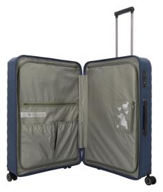 Travelite Mooby L Navy kufr + kosmetická taštička zdarma