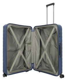 Travelite Mooby L Navy kufr + kosmetická taštička zdarma