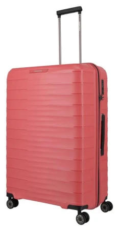 Travelite Mooby L Red kufr + kosmetická taštička zdarma
