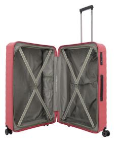 Travelite Mooby L Red kufr + kosmetická taštička zdarma