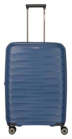 Travelite Mooby M Navy kufr + kosmetická taštička zdarma