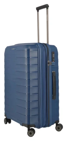 Travelite Mooby M Navy kufr + kosmetická taštička zdarma