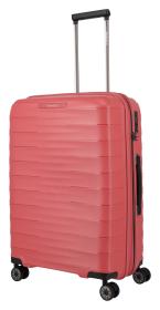 Travelite Mooby M Red kufor + kozmetická taštička zadarmo Travelite Mooby M Red kufor + kozmetická taštička zadarmo