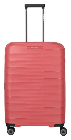 Travelite Mooby M Red kufr + kosmetická taštička zdarma