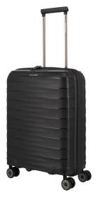 Travelite Mooby S Black kufr + kosmetická taštička zdarma Travelite Mooby S Black kufr + kosmetická taštička zdarma