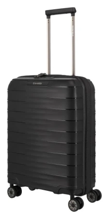 Travelite Mooby S Black kufr + kosmetická taštička zdarma