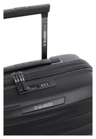 Travelite Mooby S Black kufr + kosmetická taštička zdarma