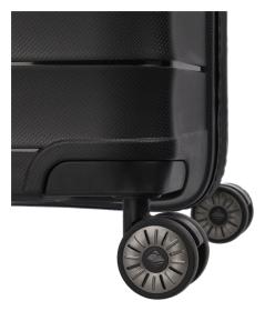 Travelite Mooby S Black kufr + kosmetická taštička zdarma