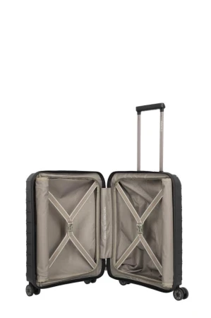 Travelite Mooby S Front pocket Black kufr + kosmetická taštička zdarma