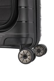 Travelite Mooby S Front pocket Black kufr + kosmetická taštička zdarma