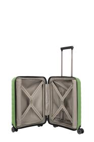 Travelite Mooby S Front pocket Green kufr + kosmetická taštička zdarma