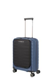 Travelite Mooby S Front pocket Navy kufor + kozmetická taštička zadarmo Travelite Mooby S Front pocket Navy kufor + kozmetická taštička zadarmo
