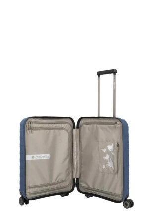 Travelite Mooby S Front pocket Navy kufr + kosmetická taštička zdarma