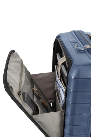 Travelite Mooby S Front pocket Navy kufr + kosmetická taštička zdarma
