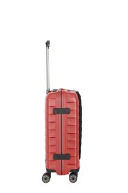 Travelite Mooby S Front pocket Red kufr + kosmetická taštička zdarma