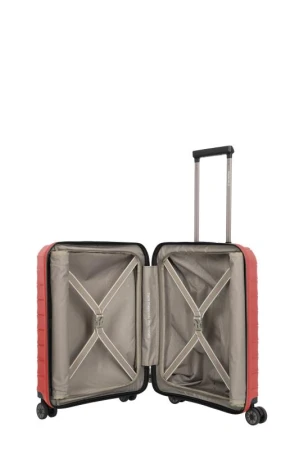 Travelite Mooby S Front pocket Red kufr + kosmetická taštička zdarma