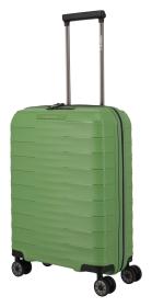 Travelite Mooby S Green kufr + kosmetická taštička zdarma Travelite Mooby S Green kufr + kosmetická taštička zdarma