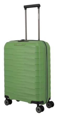 Travelite Mooby S Green kufr + kosmetická taštička zdarma