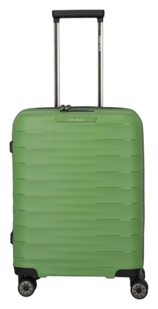 Travelite Mooby S Green kufr + kosmetická taštička zdarma