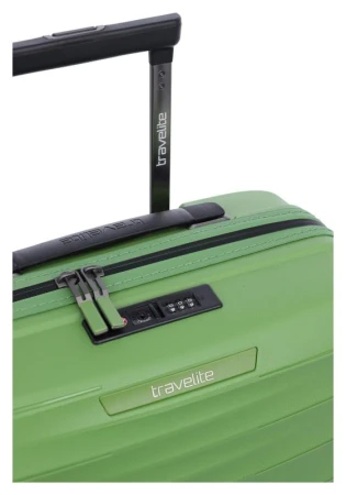 Travelite Mooby S Green kufr + kosmetická taštička zdarma