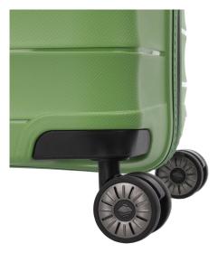 Travelite Mooby S Green kufr + kosmetická taštička zdarma