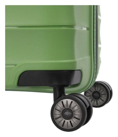 Travelite Mooby S Green kufr + kosmetická taštička zdarma