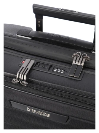Travelite Mooby Front pocket černá sada kufrů