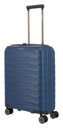 Travelite Mooby S Navy kufr + kosmetická taštička zdarma