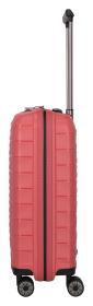 Travelite Mooby S Red kufr + kosmetická taštička zdarma