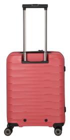 Travelite Mooby S Red kufr + kosmetická taštička zdarma