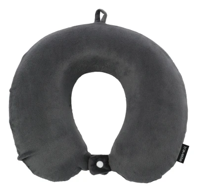 Travelite Neck Pillow antracitový cestovní polštářek