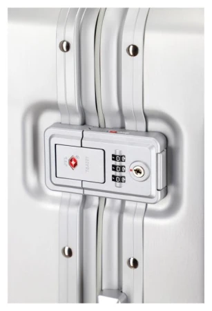 Travelite Next 2.0 S Front pocket stříbrný kabinový kufr