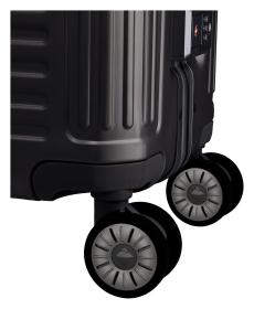 Travelite Next 4w M Black kufr + sleva 500,- na příslušenství