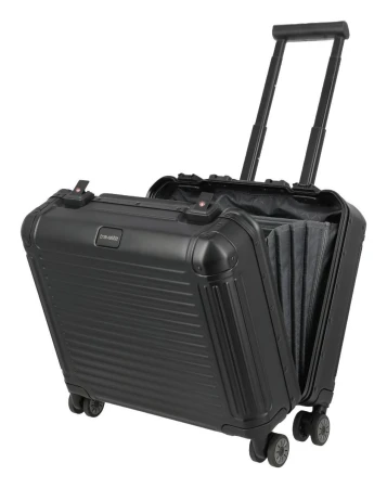 Travelite Next Business Wheeler 4w černý kabinový kufr