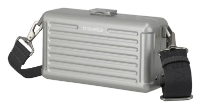Travelite Next Minicase stříbrné pouzdro