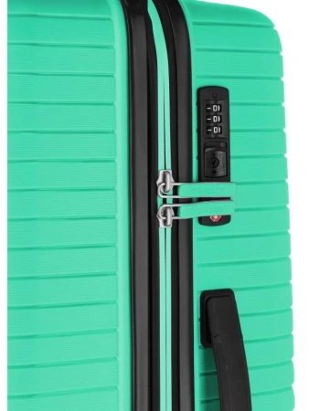 Travelite Orbita L Green kufr + kosmetická taštička zdarma