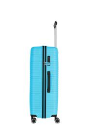 Travelite Orbita L Turqouise kufr + kosmetická taštička zdarma