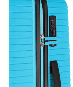 Travelite Orbita L Turqouise kufr + kosmetická taštička zdarma