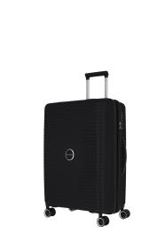 Travelite Orbita M Black kufr + kosmetická taštička zdarma Travelite Orbita M Black kufr + kosmetická taštička zdarma