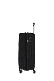 Travelite Orbita M Black kufr + kosmetická taštička zdarma