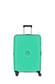 Travelite Orbita M Green kufr + kosmetická taštička zdarma