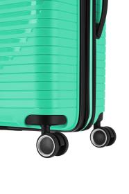 Travelite Orbita M Green kufr + kosmetická taštička zdarma