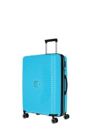Travelite Orbita M Turquoise kufr + kosmetická taštička zdarma Travelite Orbita M Turquoise kufr + kosmetická taštička zdarma