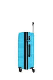 Travelite Orbita M Turquoise kufr + kosmetická taštička zdarma