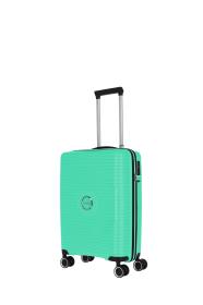 Travelite Orbita S Green kufor + kozmetická taštička zadarmo Travelite Orbita S Green kufor + kozmetická taštička zadarmo